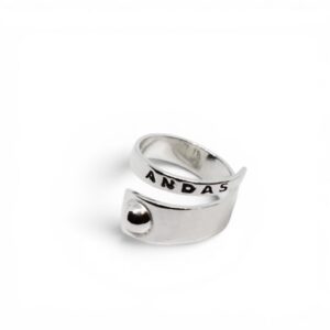 ANDAS-omlottring i silver