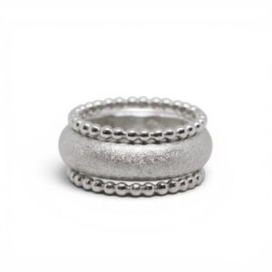 trippelring i silver