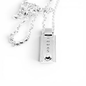 ANDAS-halsband i silver